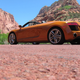 Everyone Loves A Metallic Orange Convertible